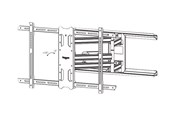 Seinäkiinnitys, AV-kiinnikkeet & AV-kalusteet - Neomounts Select - Max 60 kg - recommended for 86" - WL40S-850BL18