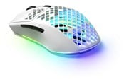 Hiiret - SteelSeries Aerox 3 Wireless - Lumi - Pelihiiri - Optinen - 6 painiketta - Valkoinen - 62608