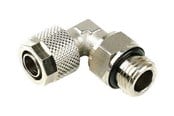 DIY Vesijäähdytys - Alphacool Screw angle AG 1/4' on 10/8mm liquid cooling system connecting adapter - 16405
