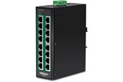 Kytkimet - TRENDnet TI-PG160 - kytkin - 16 porttia - hallitsematon - TI-PG160