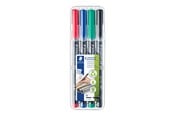 Kirjoitus- ja piirustustarvikkeet - Staedtler Universal pen Lumocolor perm m 4pcs - 317 WP4