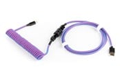 Näppäimistöt - DUTZO Coiled Aviator USB-C cable - Purppura - Päivitä lisävarusteita - Violetti - DCA-UC-PUR