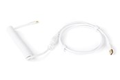Näppäimistöt - DUTZO Coiled Aviator USB-C cable - Valkoinen - Päivitä lisävarusteita - Valkoinen - DCA-UC-WHT