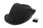 Hiiret - Deltaco MS-710 - Mouse optical 3 buttons wireless USB Musta - Hiiri - Optinen - 3 painiketta - Musta - MS-710