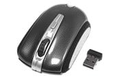 Hiiret - Deltaco MS-461 - Mouse optical 2 buttons wireless USB Black/Grey - Hiiri - Optinen - 2 painiketta - Musta - MS-461