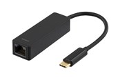Verkkokortit (verkkosovittimet, tulostuspalvelimet jne.) - Deltaco USBC-GIGA - Verkkosovitin - USB 3.1 - Gigabit Ethernet - USBC-GIGA