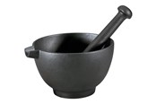 Keittiövälineet - Zassenhaus Morter m/støder støbejern Ø15.5cm - 4006528076066