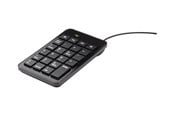 Näppäimistöt - Deltaco TB-120 - Keypad USB Musta - Numeroryhmän - Musta - TB-120