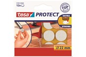 Teipit ja Liimat - tesa Protect Anti-scratch felts Ø 22mm Valkoinen - 57893-00000-01
