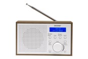 DAB, Verkko- & Kelloradiot - DENVER DAB-46 - Kannettava DAB-radio - DAB/DAB+/FM - DAB-46WHITE