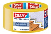 Teipit ja Liimat - tesa sPVC Plastering Tape Embossed 67001 33 m x 50 mm - 67001-00001-00