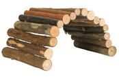 Kanit & Jyrsijät - Trixie Flexible Bark Wood Bridge Small Animals 28x17cm - TX62152