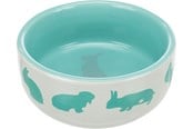 Kanit & Jyrsijät - Trixie Keraaminen kulho pieneläimille Lajitelmavärit Kanit 250ml 11cm - TX60733