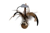 Kissat - Trixie Roly-poly badminton with mouse/microchip plush 15 cm - TX45730