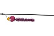 Kissat - Trixie Kissanlelu Leikityskeppi Linnulla ja Kulkusella Lajitelmavärit 50cm - TX45289