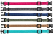 Koirat - Trixie Junior Set of puppy collars S–M: 17–25 cm/10 mm 6 pcs. fuchsia graphite indigo forest coral ocean - TX15552
