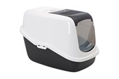 Kissat - Savic Nestor kissanvessa - valkoinen/musta 56x39x38,5 cm - K0227S