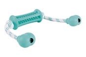 Koirat - Trixie Denta Fun Stick with Rope - Mint Flavour 9x37cm - TX33771