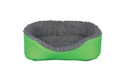Kanit & Jyrsijät - Trixie Cuddly bed dwarf rabbits 35 × 28 cm turquoise/grey - TX62703