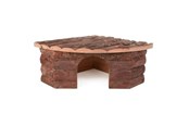 Kanit & Jyrsijät - Trixie Jesper corner house dwarf rabbits bark Puu 42 × 15 × 30/30 cm - TX62043