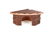 Kanit & Jyrsijät - Trixie Jesper corner house large hamsters bark Puu 32 × 13 × 21/21 cm - TX62042