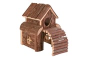 Kanit & Jyrsijät - Trixie Finn house mice bark wood 13 × 20 × 20 cm - TX6203