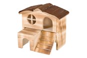 Kanit & Jyrsijät - Trixie Kasja house mice bark wood/flamed 18 × 16 × 12 cm - TX61960