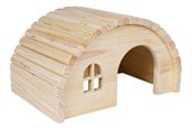 Kanit & Jyrsijät - Trixie House nail-free large hamsters Puu 29 × 17 × 20 cm - TX61272