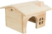 Jyrsijät - Trixie Luonnollinen mäntypuutalo pienille lemmikeille Hiiret Hamsterit - TX61251