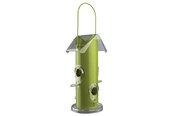 Lintuhäkit, linnunpöntöt & tarvikkeet - Trixie Bird feeder metal/plastic 800 ml/25 cm Vihreä - TX55633