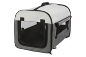 Koirat - Trixie Soft Kennel Basic XS: 32 × 32 × 47 cm dark grey/light Harmaa - TX39701