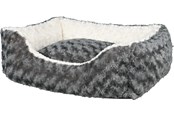 Koirat - Trixie Kaline bed square 50 × 40 cm grey/cream - TX38961