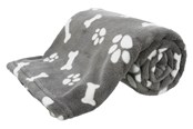 Koirat - Trixie Dog Blanket Kenny Plush Grey 75x50cm - TX37095