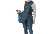 Koirat - Trixie Soft front carrier 22 × 20 × 60 cm blue/light Harmaa - TX28947