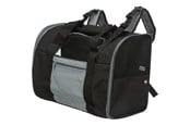 Koirat - Trixie Connor -reppu /-laukku - 42 × 29 × 21 cm - Musta/Harmaa - TX2882