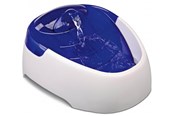 Koirat - Trixie Drinking Fountain Duo stream plastic 1 l/20 × 12 × 23 cm Valkoinen/sininen - TX24462