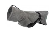 Koirat - Trixie Bathrobe for dogs terry cloth XS: 30 cm grey - TX23571