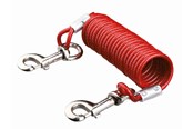 Koirat - Trixie Kiinnitystalutin spiraalikaapelilla enintään 50kg 5m - TX22945