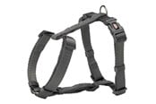 Koirat - Trixie Premium H-valjaat XXS-XS: 20-32 cm/10 mm grafiitti - TX204816