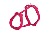 Koirat - Trixie Premium H-harness XXS–XS: 20–32 cm/10 mm fuchsia - TX204811