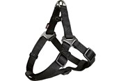 Koirat - Trixie Premium One Touch harness S: 40–50 cm/15 mm Musta - TX204401