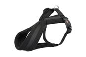 Koirat - Trixie Premium Touring harness S: 35–65 cm/20 mm Musta - TX203701