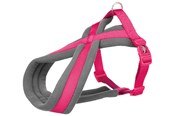 Koirat - Trixie Premium touring harness XS–S: 30–55 cm/15 mm Fuchsia - TX203611