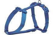 Koirat - Trixie Premium H-harness S–M: 42–60 cm/15 mm royal blue - TX203302