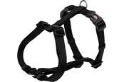 Koirat - Trixie Premium H-harness XS–S: 30–44 cm/10 mm Musta - TX203201