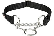 Koirat - Trixie Premium semi-choke S–M: 30–40 cm/15 mm black - TX202701