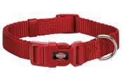 Koirat - Trixie Premium Collar Red S 25-40cm/15mm - TX202203