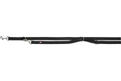 Koirat - Trixie Premium adjustable lead double-layered XS: 2.00 m/10 mm black - TX201001
