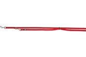 Koirat - Trixie Premium adjustable leash double-layered L–XL: 2.00 m/25 mm Punainen - TX200903