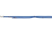 Koirat - Trixie Premium adjustable lead double-layered M–L: 2.00 m/20 mm royal blue - TX200802